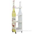 Self-designed Polyresin Wine Rack Shoe Shaped Display OEM